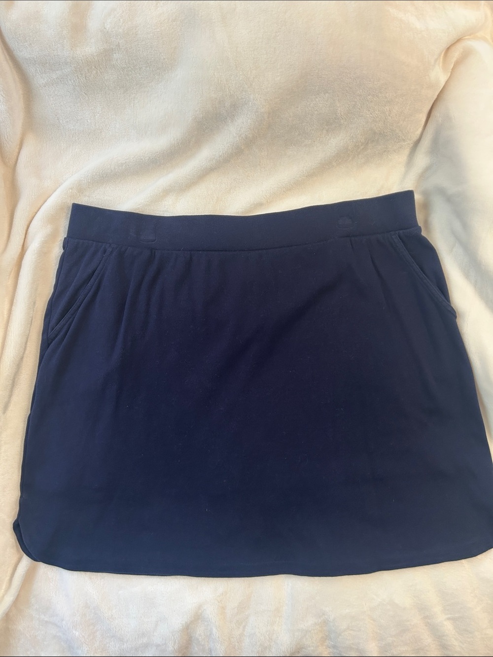 croft & barrow Navy Athletic Skort with Pockets